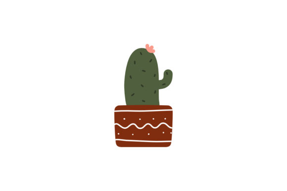 Download Flower Pot Cactus Plant House Boho Decor - Boho decor Collection