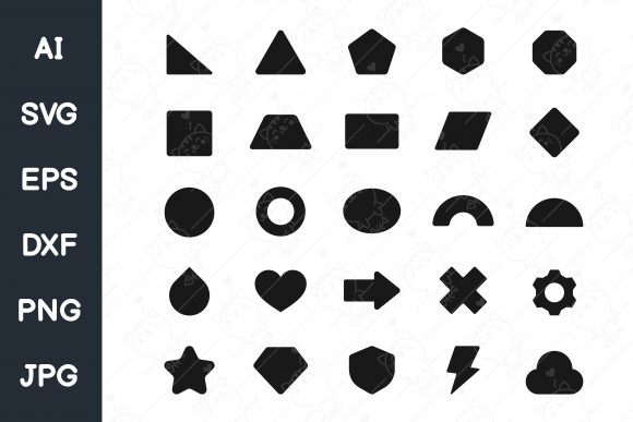 Download Basic Geometric Shapes. Simple Circular - Geometric Collection