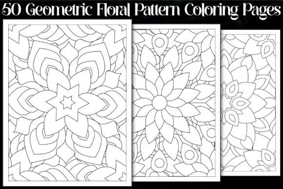 Download Geometric Floral Pattern - Geometric Collection