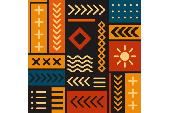 Download Tribal Geometric Pattern - Geometric Collection